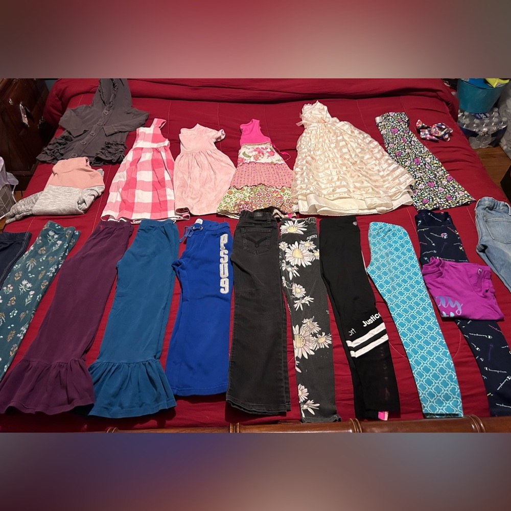 20 piece girls bundle of clothing